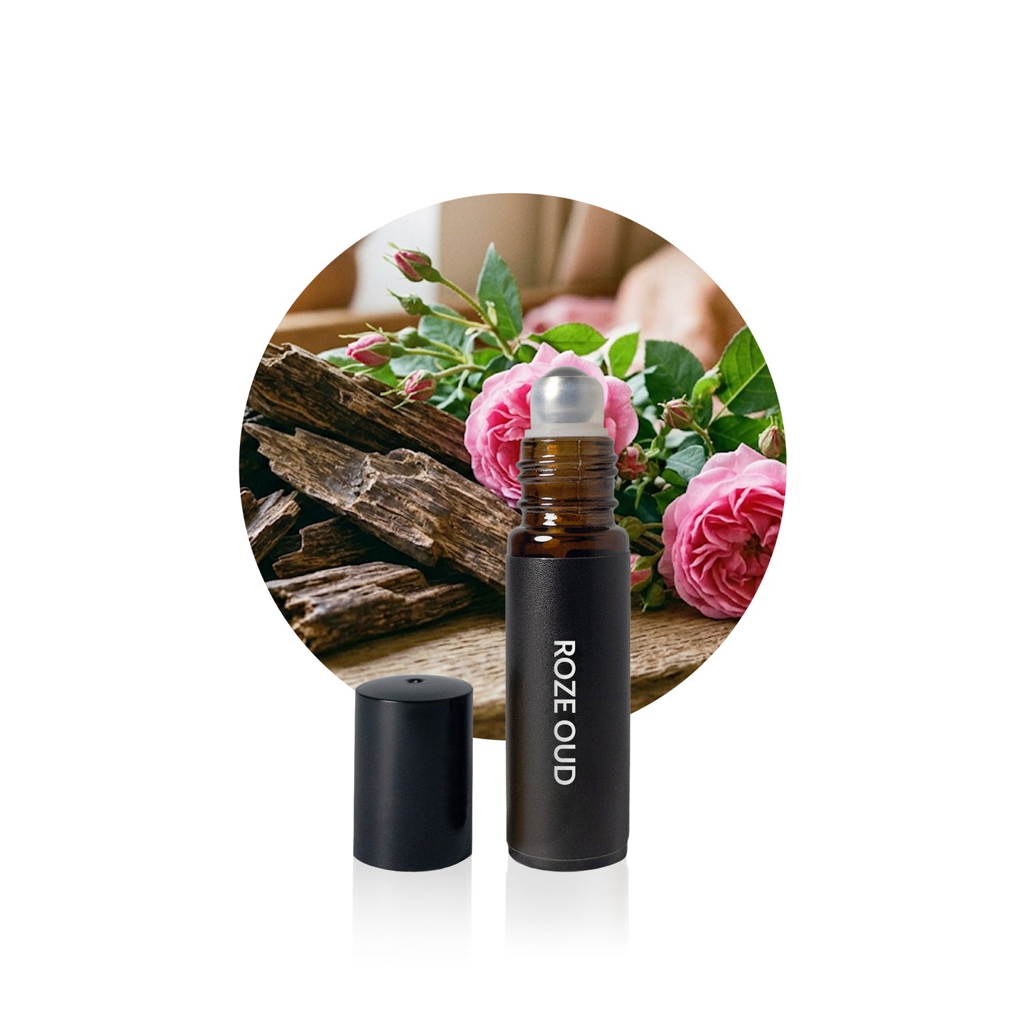 Roze Oud Roll-On Attar – Inspired by Oud Ispahan by Dior